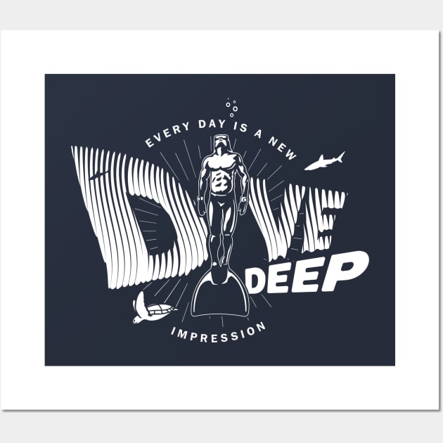 Deep dive Wall Art by Iland